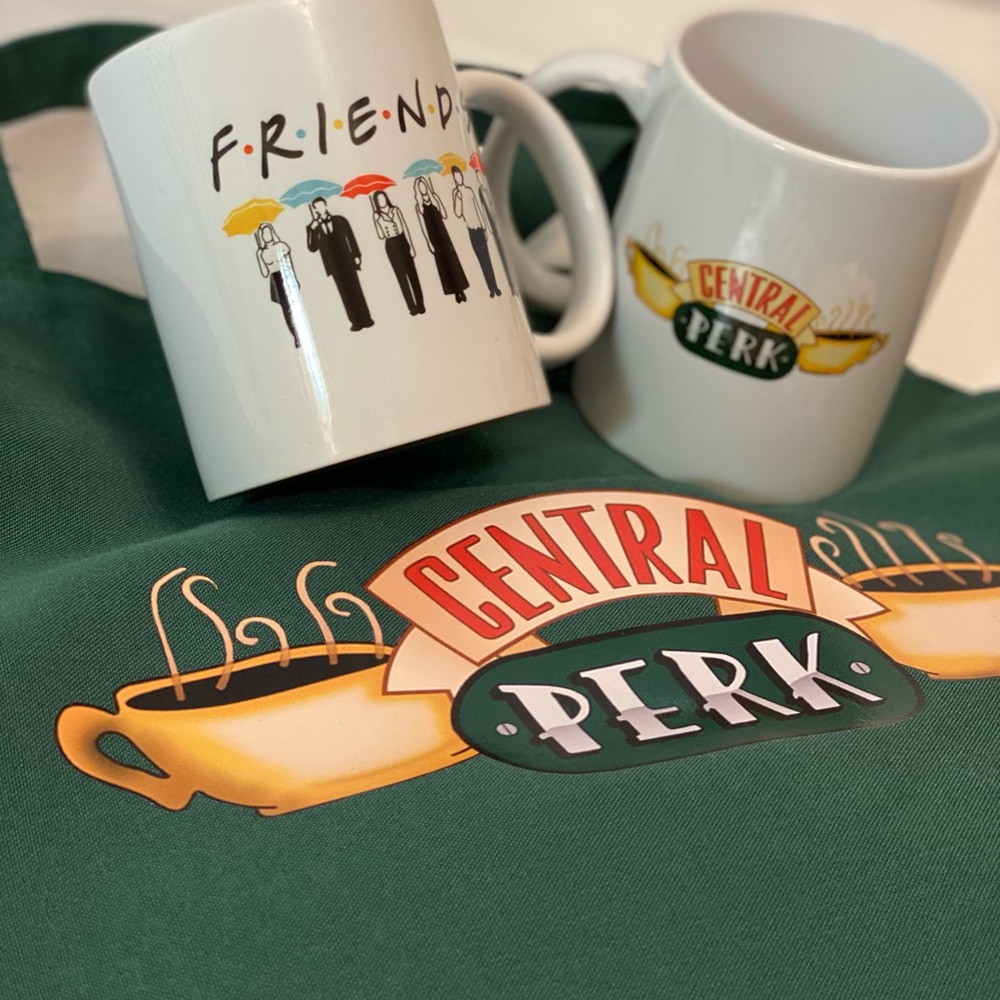 New Unused Central Perk Friends Coffee Mug Ceramic